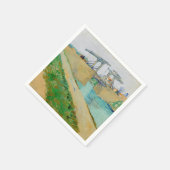 ビンセント・ヴァン・ゴッホ – アルズのラングロス橋#2 スタンダードカクテルナプキン (角)