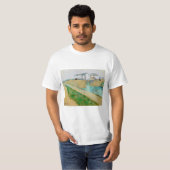 ビンセント・ヴァン・ゴッホ – アルズのラングロス橋#2 Tシャツ (正面フル)