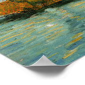 ビンセント・ヴァン・ゴッホ – アルズのラングロス橋#3 ポスター (角)