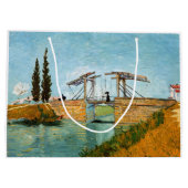 ビンセント・ヴァン・ゴッホ – アルズのラングロス橋#3 ラージペーパーバッグ (裏面)