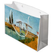 ビンセント・ヴァン・ゴッホ – アルズのラングロス橋#3 ラージペーパーバッグ (裏面アングル)