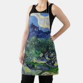 ビンセント・ヴァン・ゴッホ – アルピレスとオリーブの木 エプロン (インサイチュ)