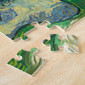 ビンセント・ヴァン・ゴッホ – アルピレスとオリーブの木 ジグソーパズル (側面)