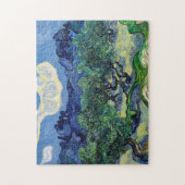 ビンセント・ヴァン・ゴッホ – アルピレスとオリーブの木 ジグソーパズル (縦)