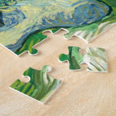 ビンセント・ヴァン・ゴッホ、アルピレスとオリーブの木 ジグソーパズル (側面)