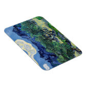 ビンセント・ヴァン・ゴッホ – アルピレスとオリーブの木 マグネット (右側)