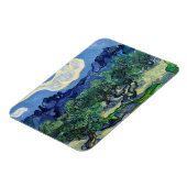 ビンセント・ヴァン・ゴッホ – アルピレスとオリーブの木 マグネット (左側)