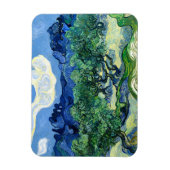 ビンセント・ヴァン・ゴッホ、アルピレスとオリーブの木 マグネット (縦)