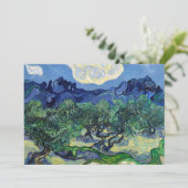 ビンセント・ヴァン・ゴッホ – アルピレスとオリーブの木 招待状 (スタンド正面)