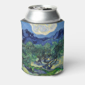 ビンセント・ヴァン・ゴッホ – アルピレスとオリーブの木 缶クーラー (缶裏面)