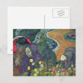 ビンセント・ヴァン・ゴッホ |アルレスのレディース， 1888 ポストカード (正面/裏面)