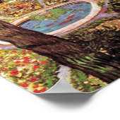 ビンセント・ヴァン・ゴッホ – アルレスの病院の庭 ポスター (角)