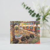 ビンセント・ヴァン・ゴッホ – アルレスの病院の庭 ポストカード (スタンド正面)