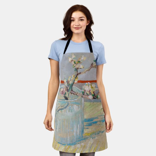 ビンセント・ヴァン・ゴッホ – アーモンド・ブランチ・イン・ア・ガラス エプロン (着用した状態)
