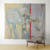 ビンセント・ヴァン・ゴッホ – アーモンド・ブランチ・イン・ア・ガラス タペストリー (インサイチュ(横))