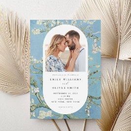 ビンセント・ヴァン・ゴッホ・アーモンド・ブロッサム結婚の写真 招待状