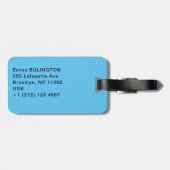 ビンセント・ヴァン・ゴッホ – アーモンド・ブロッサム ラゲッジタグ (裏面横)