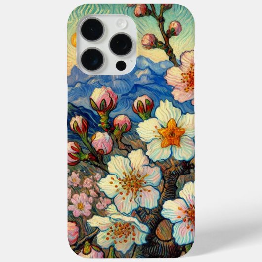 ビンセント・ヴァン・ゴッホ・アーモンド・ブロッサム Case-Mate iPhoneケース (裏面)