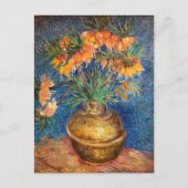 ビンセント・ヴァン・ゴッホ – インペリアル・フリティリャーズ ポストカード (正面)