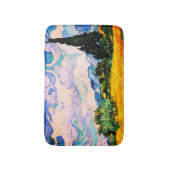 ビンセント·ヴァン·ゴッホ·ウィート·フィールド、サイプレス バスマット (正面縦)