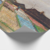 ビンセント・ヴァン・ゴッホ – オランダの花壇 ラッピングペーパー (角)