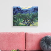ビンセント・ヴァン・ゴッホ – オリーブの木 キャンバスプリント (インサイチュ (リビング))