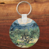 ビンセント・ヴァン・ゴッホ・オリーブの木 キーホルダー (正面)