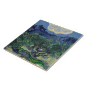 ビンセント・ヴァン・ゴッホ – オリーブの木 タイル (側面)