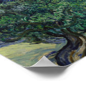 ビンセント・ヴァン・ゴッホ – オリーブの木 ポスター (角)