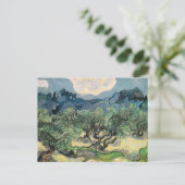 ビンセント・ヴァン・ゴッホ・オリーブの木 ポストカード (スタンド正面)