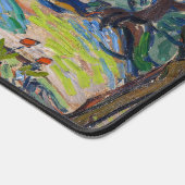 ビンセント・ヴァン・ゴッホ – オリーブの木：明るい青の空 デスクマット (コーナー)