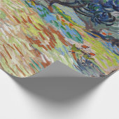 ビンセント・ヴァン・ゴッホ – オリーブの木：明るい青の空 ラッピングペーパー (角)