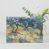 ビンセント・ヴァン・ゴッホ – オリーブの木:明るい青の空 招待状 (スタンド正面)