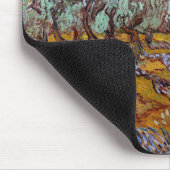 ビンセント・ヴァン・ゴッホ – オリーブの木，黄色の空と太陽 マウスパッド (コーナー)