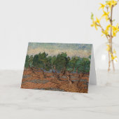 ビンセント・ヴァン・ゴッホ – オリーブグローブ カード (黄色い花)