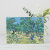 ビンセント・ヴァン・ゴッホ – オリーブグローブ 招待状 (スタンド正面)