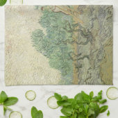 ビンセント・ヴァン・ゴッホ – オリーブピッキング キッチンタオル (折り畳み)