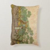 ビンセント・ヴァン・ゴッホ – オリーブ狩り女性 アクセントクッション (裏面(縦))