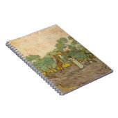 ビンセント・ヴァン・ゴッホ – オリーブ狩り女性 ノートブック (右側)