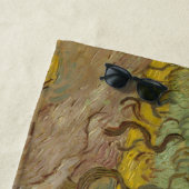 ビンセント・ヴァン・ゴッホ – オリーブ狩り女性 ビーチタオル (インサイチュ)