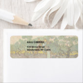 ビンセント・ヴァン・ゴッホ – オリーブ狩り女性 ラベル (インサイチュ)