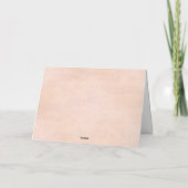 ビンセント・ヴァン・ゴッホ・オリーブ・オーチャード サンキューカード (裏面)