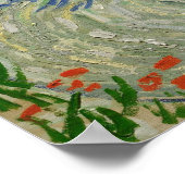 ビンセント・ヴァン・ゴッホ – オリーブ・オーチャード ポスター (角)