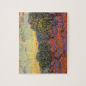 ビンセント・ヴァン・ゴッホ – オリーブ・グローブ,オレンジスカイ ジグソーパズル (縦)