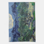 ビンセント・ヴァン・ゴッホ – オリーブ・ツリー,アルピレス山脈 キッチンタオル (縦)