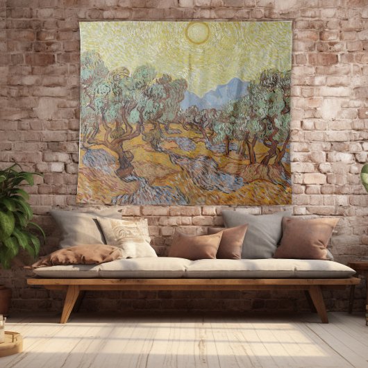 ビンセント・ヴァン・ゴッホ・オリーブ・ツリー タペストリー