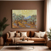 ビンセント・ヴァン・ゴッホ・オリーブ・ツリー ポスター