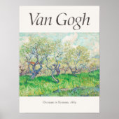 ビンセント・ヴァン・ゴッホ・オルチャーズ・イン・ブロッサム・アレスプラム ポスター (正面)