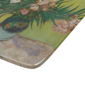 ビンセント・ヴァン・ゴッホ・オレアンダー絵を描フラワーズ カッティングボード (角)