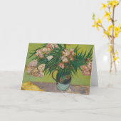 ビンセント・ヴァン・ゴッホ・オレアンダー絵を描フラワーズ カード (黄色い花)